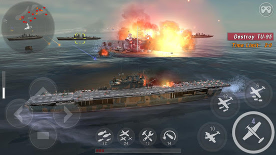 تحميل لعبة الحرب و القتال WARSHIP BATTLE:3D مهكرة للاندرويد