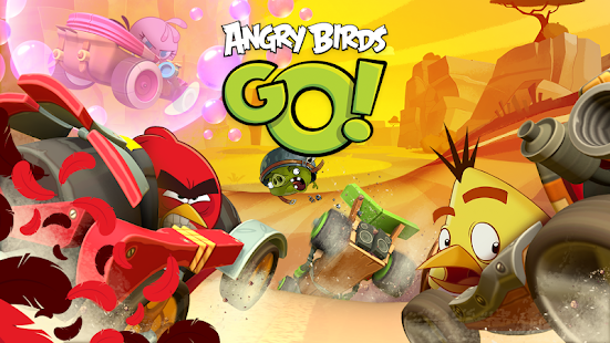 تحميل لعبة سباق الطيور الغاضبة Angry Birds Go للأندرويد