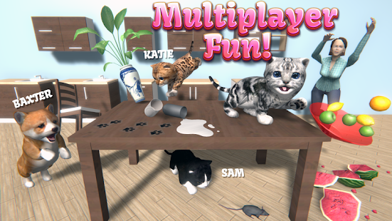 تحميل لعبة المحاكاة Cat Simulator – and friends آخر نسخة مهكرة