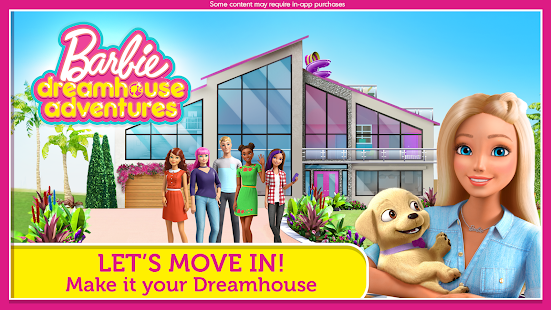 تحميل لعبة المحاكاة Barbie Dreamhouse Adventures مهكرة لـ لأندرويد