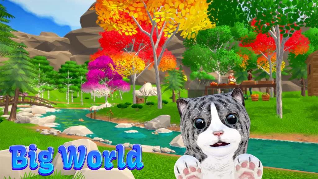 تحميل لعبة المحاكاة Cat Simulator - and friends آخر نسخة مهكرة